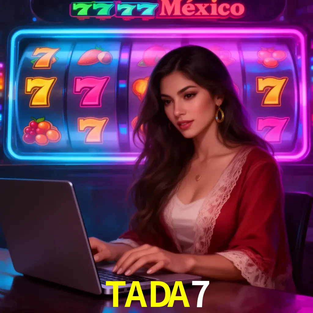 TADA7 Slots - tragamonedas, RTP y control Tragamonedas TADA7 con símbolos, saldo móvil y reglas de apuesta visibles